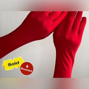 Elegant Red Gloves
